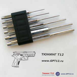 6 выколоток для сборки-разборки GP T12 6 выколоток для сборки-разборки GP T12